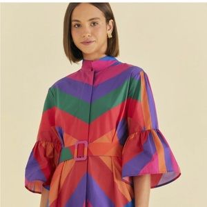 Farm Rio mini dress. Beautiful NWT in box!